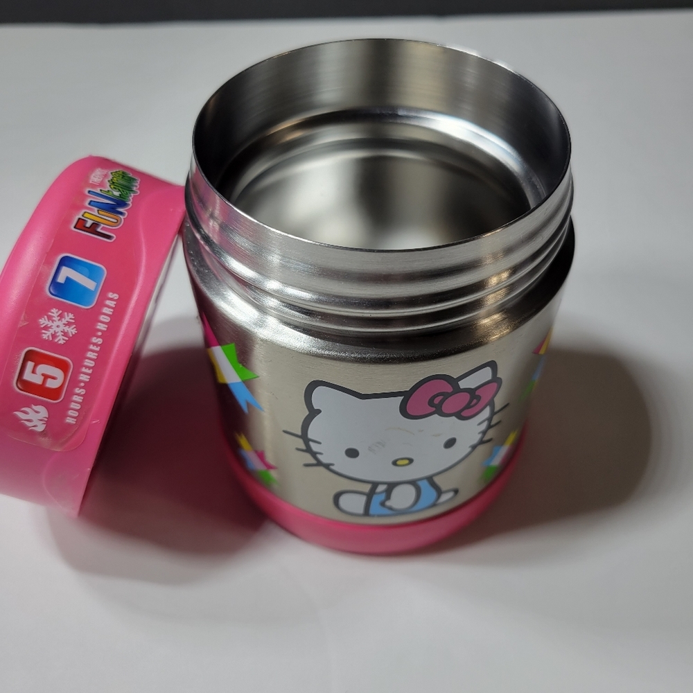 Hello Kitty Thermos Insulated Lunch Box Funtainer Container 10oz